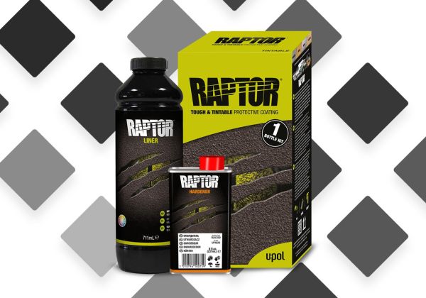 Raptor Lack Flaschen-Kit, Grau-Farbtöne