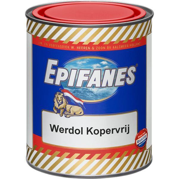 1K-Werdol Antifouling Unterwasserfarbe kupferfrei