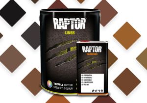 Raptor Lack Gebinde-Kit, Braun-Farbtöne