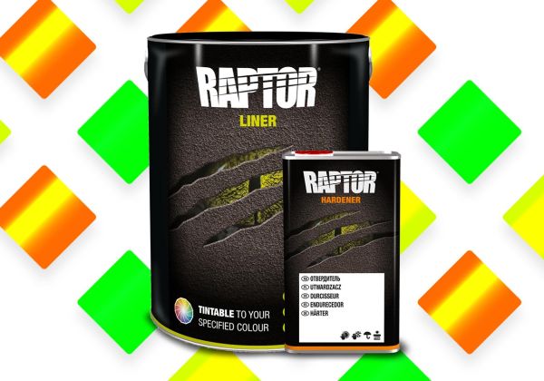 Raptor Lack Gebinde-Kit, Neon-Farbtöne