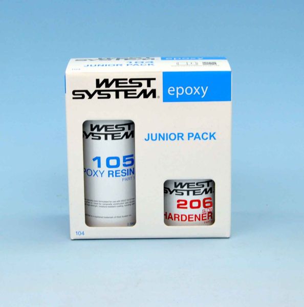 Junior Pack 104 Epoxidharz 105 & Härter 206 Slow 0,6kg-Kit