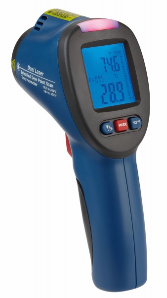 Infrarot-Thermometer mit Taupunktermittlung