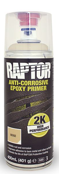 Raptor 2K-Spraydose Epoxy-Primer, beige