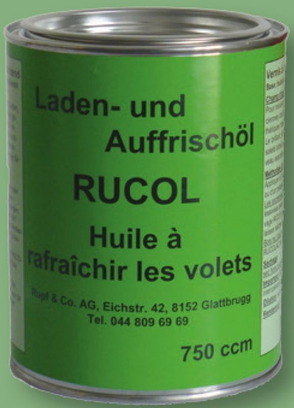 Rucol Laden- & Auffrischungsöl