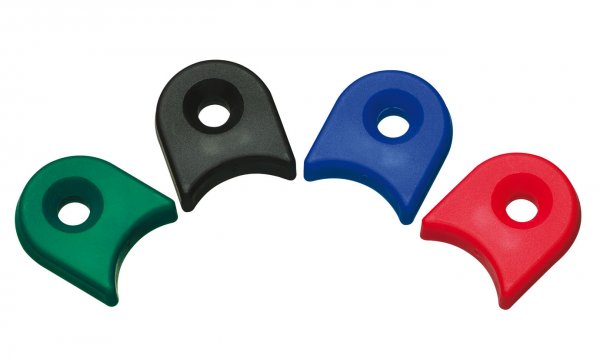 SATA CCS-Clips, grün, blau, rot, schwarz (Verpackungseinheit 4 Stück)