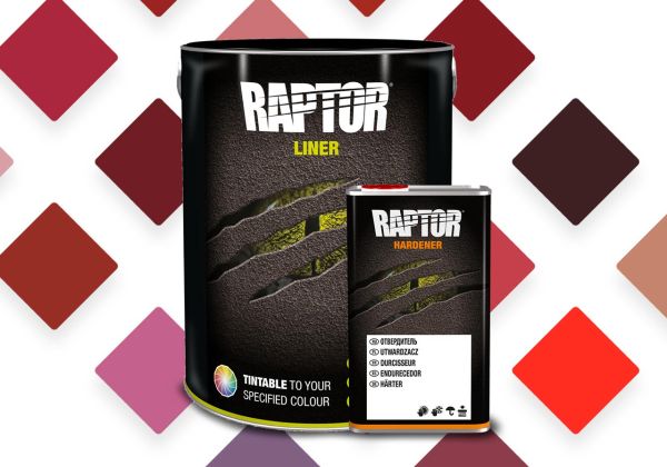 Raptor Lack Gebinde-Kit, Rot-Farbtöne