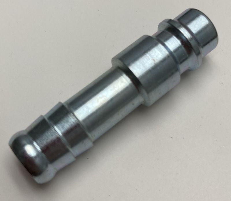 Kupplungsstecker NW7,2 | 13 mm Schlauch, Stahl gehärtet & verzinkt