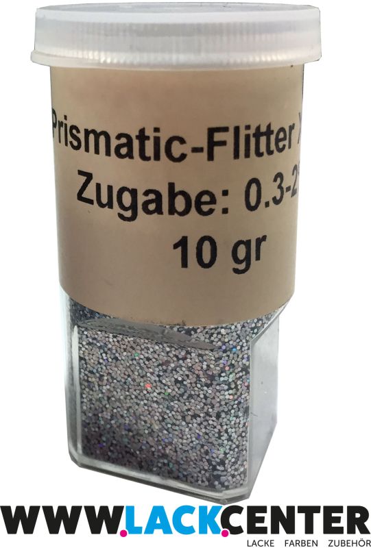 Pigment Prismatic Flitter X0-15 silber GROB bunt glitzernd