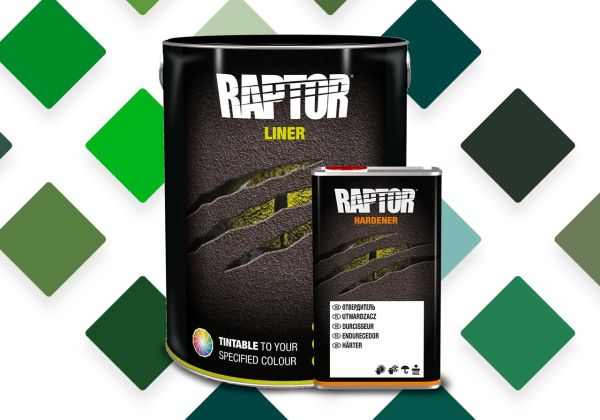 Raptor Lack Gebinde-Kit, Grün-Farbtöne