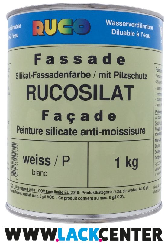 RUCOSILAT mineralische Fassadenfarbe