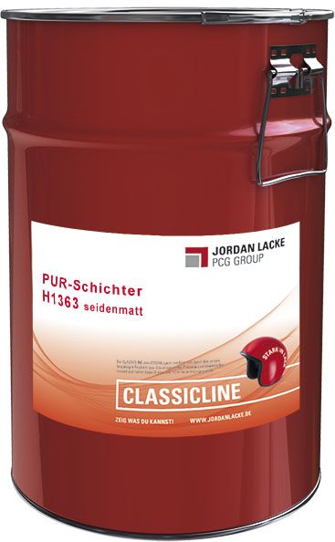 H1363 PUR SCHiCHTER - farblos seidenmatt