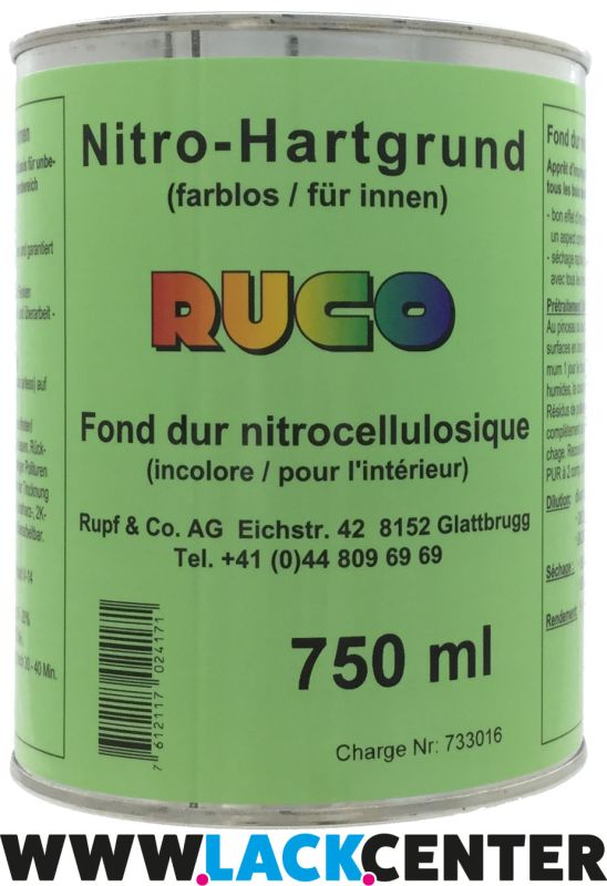 1K-Nitrohartgrund farblos