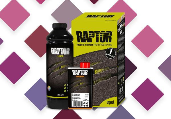 Raptor Lack Flaschen-Kit, Lila-Farbtöne