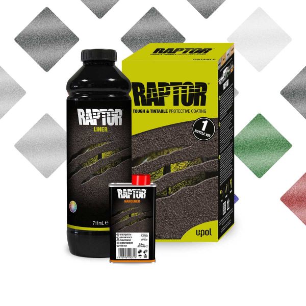 Raptor Liner Flaschen-Kit, Metallic-Farbtöne
