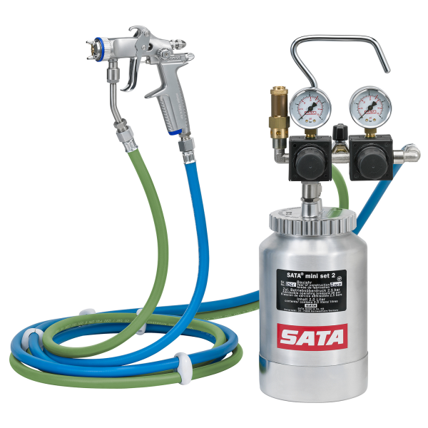 SATA Trennmittel-Sprühsystem mit SATAminijet 1000 K RP Düse 0,3
