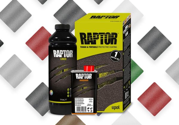 Raptor Lack Flaschen-Kit, Metallic-Farbtöne