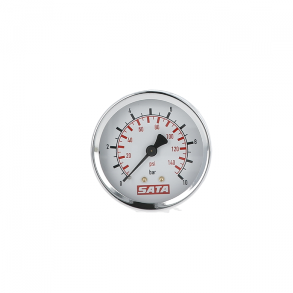 Manometer, Ø 50 mm, max.10 bar 1/4" Gewinde hinten
