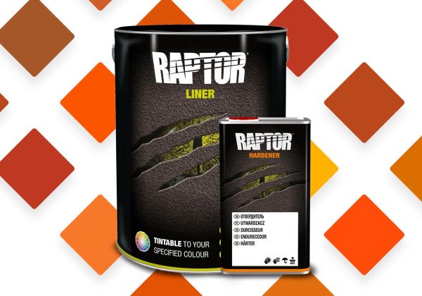Raptor Lack Gebinde-Kit, Orange-Farbtöne